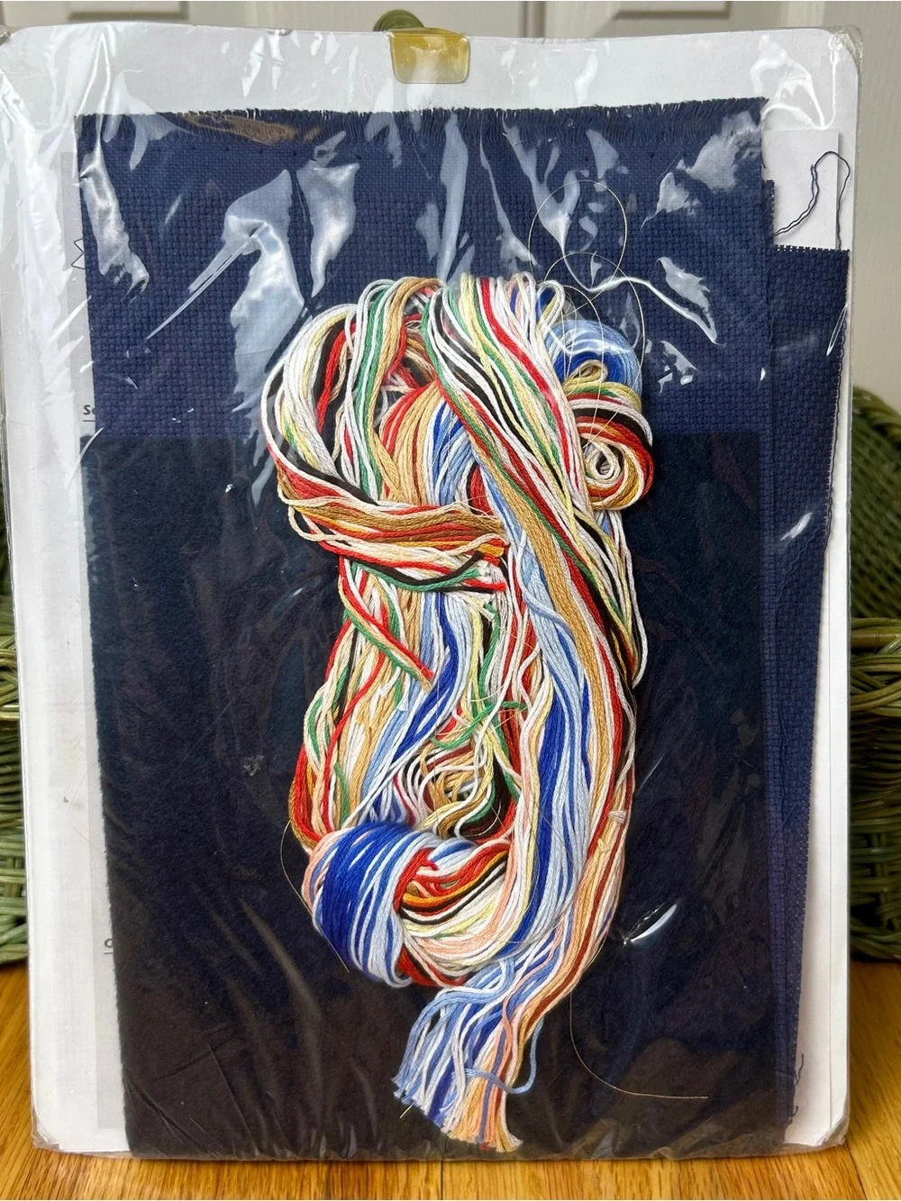 Vintage New Unopened 1997 Dimensions Music From Heaven Stocking Cross Stitch Kit